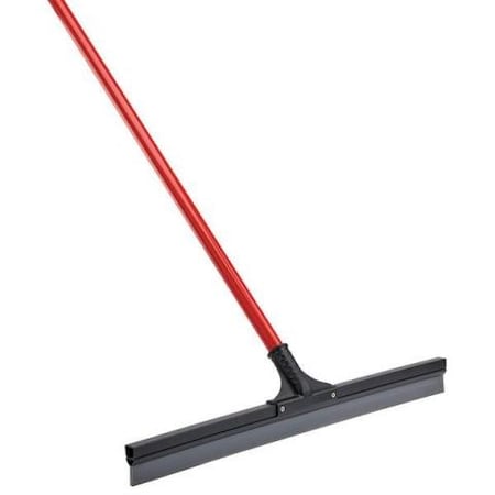 Libman Libman Commercial Standard Duty Straight Floor Squeegee, Hard Rubber, 24" - 515 515